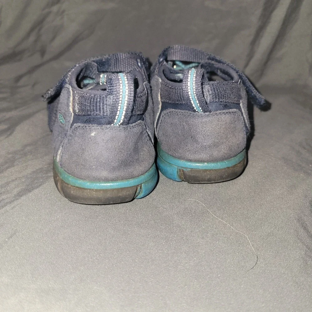 Keen Seacamp 2 CNX Blue Hiking Waterproof Sandals Youth size 2